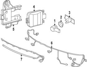 3cm-971-104-ag Volkswagen Genuine Wire Harness