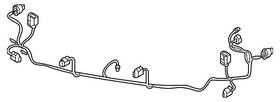 3cn-971-095-ed Volkswagen Genuine Harness 3cn-971-095-ed Volkswagen Genuine Harness