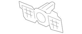 561-919-493-b Volkswagen Genuine Park Sensor Bracket