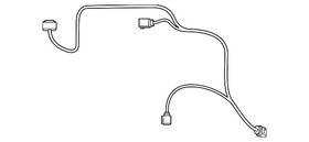561-971-195-a Volkswagen Genuine Wire Harness 561-971-195-a Volkswagen Genuine Wire Harness