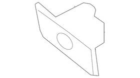 5cu-919-494-a-9b9 Volkswagen Genuine Park Sensor Bracket 5cu-919-494-a-9b9 Volkswagen Genuine Park Sensor Bracket