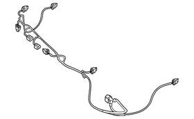 Volkswagen 5h0-971-104-p Genuine Parking Aid System Wiring Harness