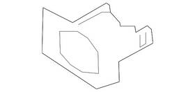 7p6-919-493 Volkswagen Genuine Park Sensor Mount Bracket