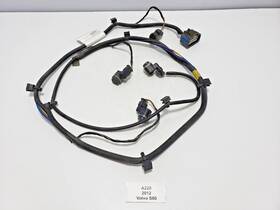 31296350 Volvo 10-16 Oem S80 Xc70 Front Bumper Parking Sensor Harness Pdc Black