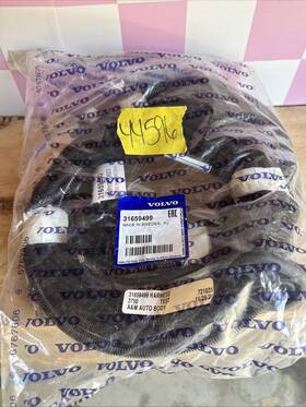 31659499 Volvo Genuine Parking Aid System Wiring Harness Front - 2pcs New Oem