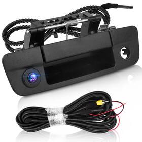 Wepow-autoparts 601549172595 Backup Camera And Rear Latch Tailgate Handle For 2009-17 Dodge Ram 1500 2500 3500