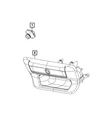 Genuine Mopar Camera 68643790AD. Fixed Price $95.46.