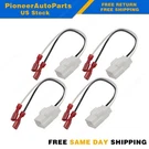 New For Jeep Dodge Chrysler 4X Car Door Speaker Wire Harness Connector Adaptor. Fixed Price $12.90.