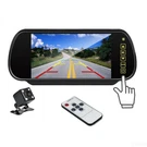 Touch Screen 7" Car Rear View Mirror Monitor Wired Reverse Backup Camera Iposter. Fixed Price $49.99.