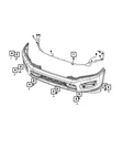 Genuine Mopar Front Fascia Wiring 68377334AD. Fixed Price $88.48.