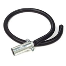 Grote 838032 Nylon Split Flex Tubing, Black, 1/2", 50'. Fixed Price $35.07.
