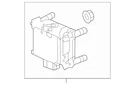 Cam/projector Radar Unit Front Behind Grille Turbo Fits 18-20 Accord 36803TVAA06. Fixed Price $115.00.
