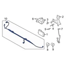 Ford F-150 18-20 JL3Z15K867C Front Parking Aid System Wiring Harness. Fixed Price $76.19.
