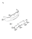 Genuine Mopar Rear Fascia Wiring 68334062AA. Fixed Price $277.72.