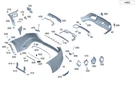 Genuine Mercedes-benz Bumper Holder 167-885-21-12. Fixed Price $68.04.