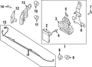 Genuine Ford Sensor LU5Z-15K859-ACPTM. Fixed Price $60.47.