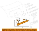 Gm Oem 17-20 Sonic Trunk Lid Exterior Trim-license Molding 42547912. Fixed Price $300.94.