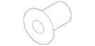 Genuine Ford Parking Aid Sensor Retaining Ring FL3Z-15C872-CBPTM. Fixed Price $28.96.