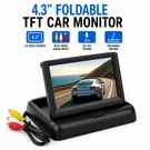 4.3" Foldable Tft Lcd Car Monitor Dashboard Screen Dual Rca Video Input 12V. Fixed Price $22.99.