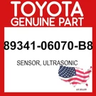 Toyota Genuine 89341-06070-B8 Sensor Ultrasonic 8934106070B8 Oem. Fixed Price $89.80.