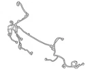 Genuine Mitsubishi Wire Harness 8518C111. Fixed Price $350.62.