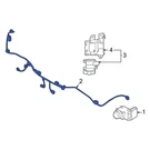For Hyundai Tucson 22-24 Front Parking Aid System Wiring Harness. Fixed Price $187.71.