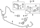 Genuine Honda Parking Aid System Wiring Harness 32121-TGS-AN0. Fixed Price $59.51.