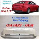 2013-2018 Cadillac Ats Sedan Rear Bumper Sensor Holes (white Diamond) #48. Fixed Price $250.00.