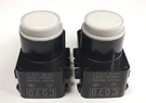 Set Of 2/ Toyota Lexus 89341-K0060 Parking Sensor Ultrasonic White Pearl 070 Oem. Fixed Price $109.98.