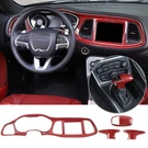 Central Control Dashboard+gear Shift Knob Decor Cover Trim For Dodge Challenge. Fixed Price $65.99.