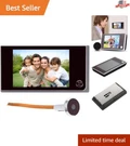 Elegant 3.5-INCH Electronic Peephole With Color Ir Camera For Security Viewing. Fixed Price $77.18.