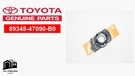 Toyota Oem 89348-47090-B0 Rear Park Sensor Retainer Jdm. Fixed Price $74.99.