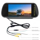 Iposter 7" Lcd Mirror Screen Car Rear View Monitor For Backup Camera 12V-24V. Fixed Price $36.00.
