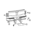 Genuine Mopar Rear Bumper Wiring 52112737AE. Fixed Price $176.66.