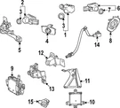 Genuine Lexus Parking Aid Sensor Housing 89348-78120-C1. Fixed Price $26.06.