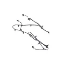 68414894AD Mopar Rear Light Harness Connector For Jeep Wrangler 2021. Fixed Price $72.53.