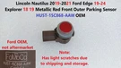 Lincoln Nautilus 2019-2021 Metallic Red Front Outer Parking Sensor HU5T15C868AAW. Fixed Price $25.00.