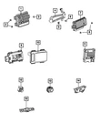 Genuine Mopar Camera Bracket 68436428AB. Fixed Price $32.67.