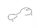 Genuine Mopar Rear Fascia Wiring 68258549AB. Fixed Price $216.24.
