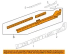 Gm Oem 15-19 Sierra 2500 Hd Cab Panel-rocker Reinf 23216763. Fixed Price $350.78.