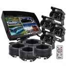 7" Split Quad Car Reversing Monitor Video +4X Truck Ccd Backup Camera 24V-12V. Fixed Price $139.99.