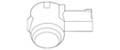 Genuine Nissan Sensor 28438-3403R. Fixed Price $87.69.