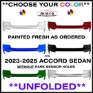 New Front Bumper For 2023-2025 Accord Sdn Painted *choose Your Color* HO1000332. Fixed Price $552.32.