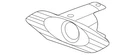 Genuine Honda Parking Aid Sensor Housing 39681-3A0-A11. Fixed Price $27.01.