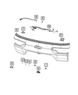 Genuine Mopar Rear View Camera 68516026AD. Fixed Price $130.98.