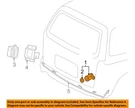 Gm Oem 05-07 Terraza Electrical Components-distance Sensor 89047101. Fixed Price $93.84.