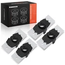 A-premium 4X Rear Inner & Outer Parking Sensor Bezels For Toyota Tundra 22-24. Fixed Price $46.99.