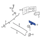 For Infiniti QX60 22-25 Rear Inner Parking Aid Sensor Housing. Fixed Price $68.19.