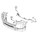 Mopar 68447649AA Rear Fascia Wiring. Fixed Price $117.84.