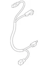 Genuine Audi Wire Harness 4M8-971-095-GL. Fixed Price $380.01.